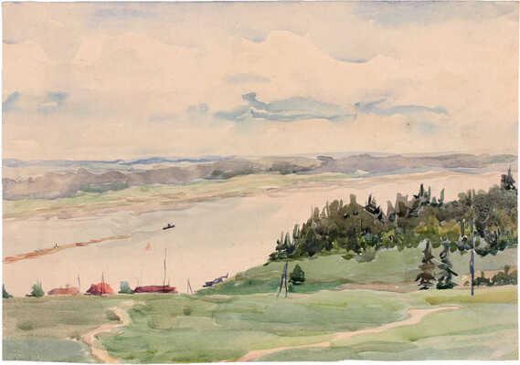 Гусев Василий Сергеевич. Пейзаж